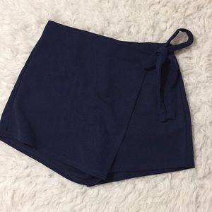 Navy Blue Skort